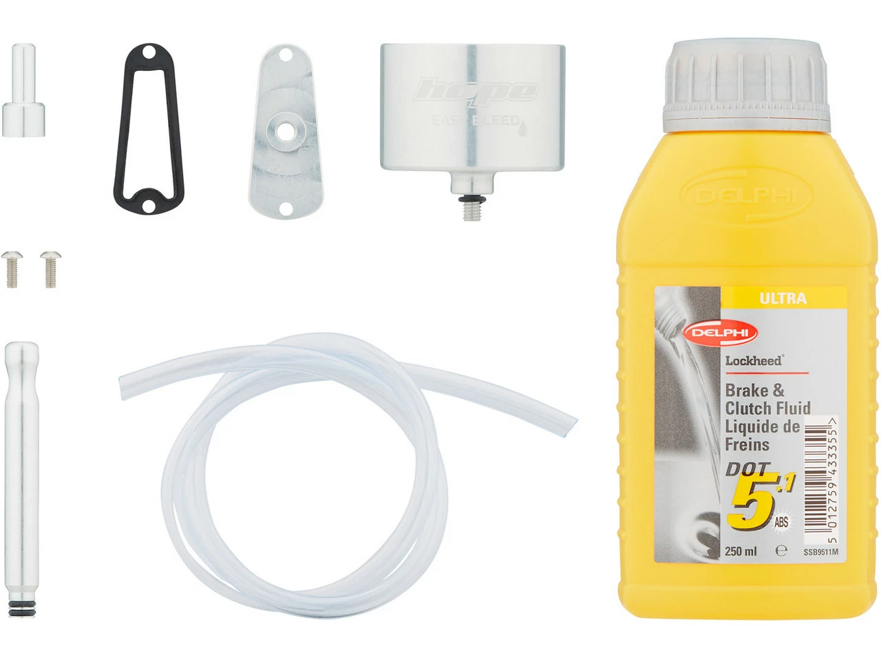 HOPE Kit De Purge Easy Bleed Pour Tech 3 Avec Liquide De Frein 4 HOPE Kit De Purge Easy Bleed Pour Tech 3 Avec Liquide De Frein – Image 2