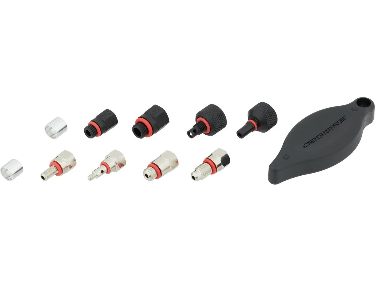 JAGWIRE Adaptateurs De Raccord Pour Kit De Purge Elite Bleed 3 JAGWIRE Adaptateurs De Raccord Pour Kit De Purge Elite Bleed